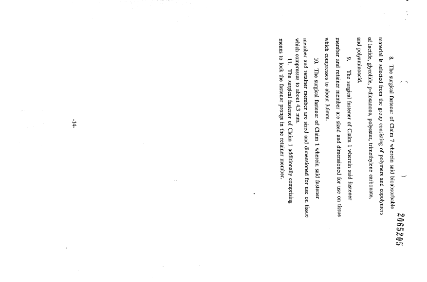 Document de brevet canadien 2065205. Revendications 19921214. Image 2 de 2