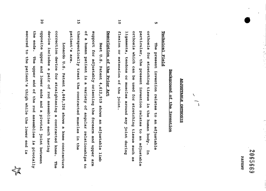Document de brevet canadien 2065669. Description 19950418. Image 1 de 26
