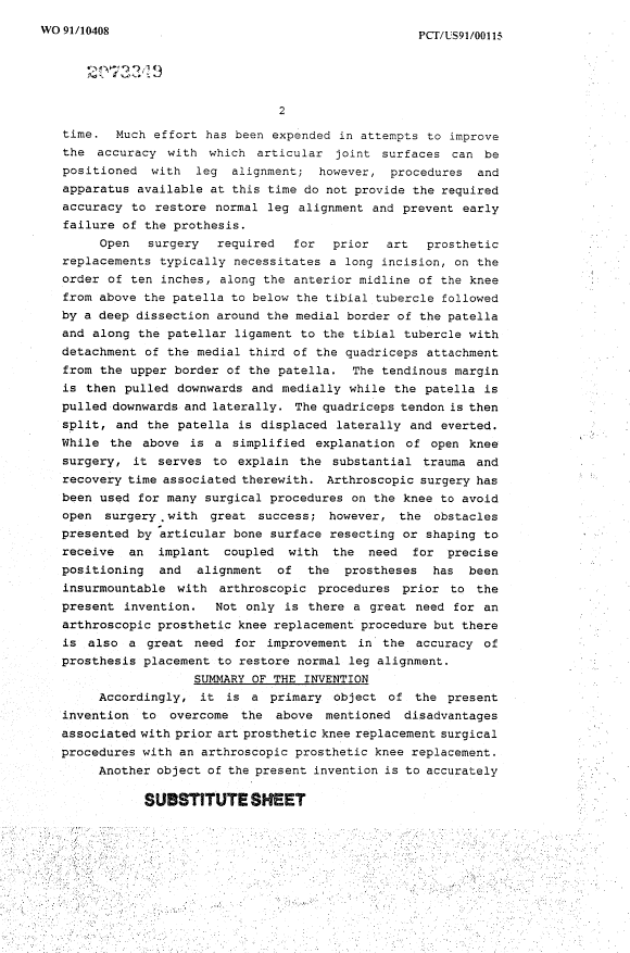 Document de brevet canadien 2073349. Description 19940507. Image 2 de 18
