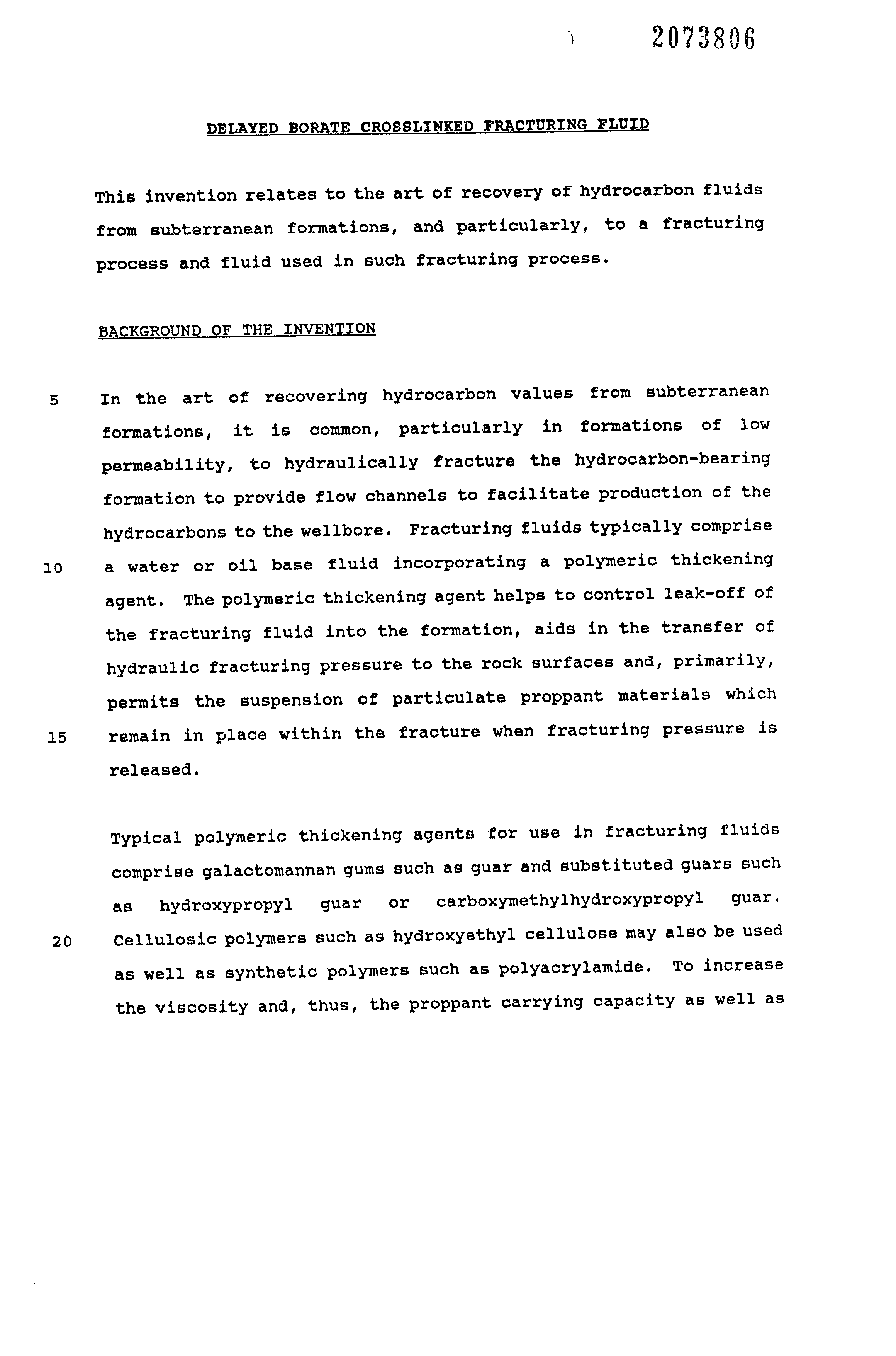 Canadian Patent Document 2073806. Description 19940409. Image 1 of 12