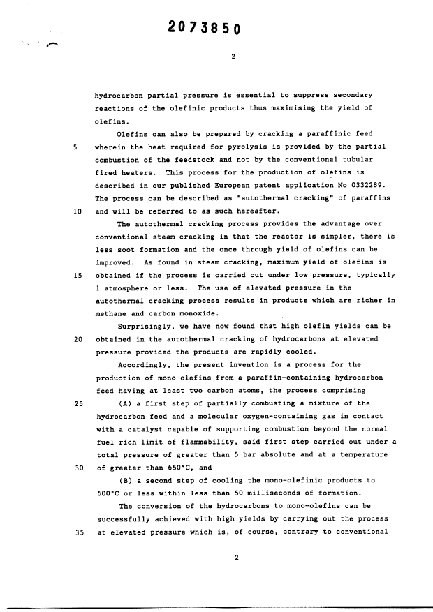 Document de brevet canadien 2073850. Description 19990812. Image 2 de 9