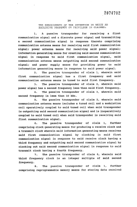 Document de brevet canadien 2074702. Revendications 19940416. Image 1 de 4