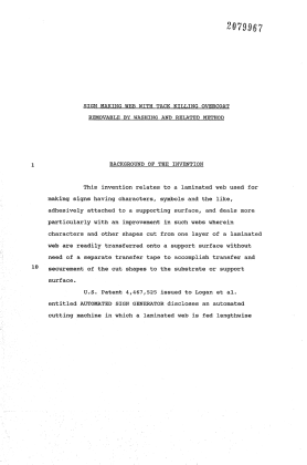 Document de brevet canadien 2079967. Description 19931211. Image 1 de 16