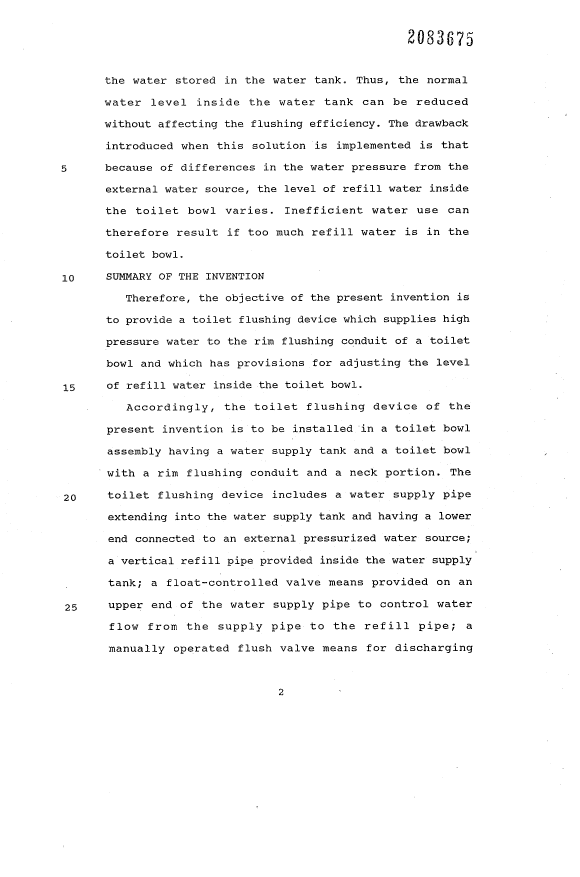 Document de brevet canadien 2083675. Description 19931213. Image 2 de 12