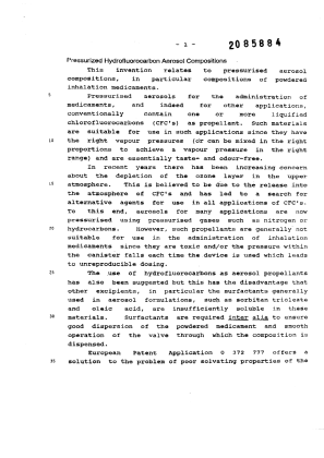 Canadian Patent Document 2085884. Description 19980817. Image 1 of 10