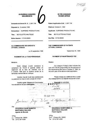 Document de brevet canadien 2087736. Taxes 19980925. Image 1 de 3