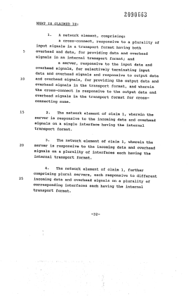 Document de brevet canadien 2090663. Revendications 19940416. Image 1 de 3