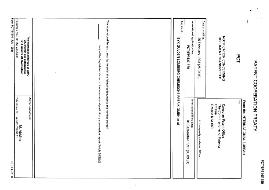 Document de brevet canadien 2092694. PCT 19921212. Image 1 de 25