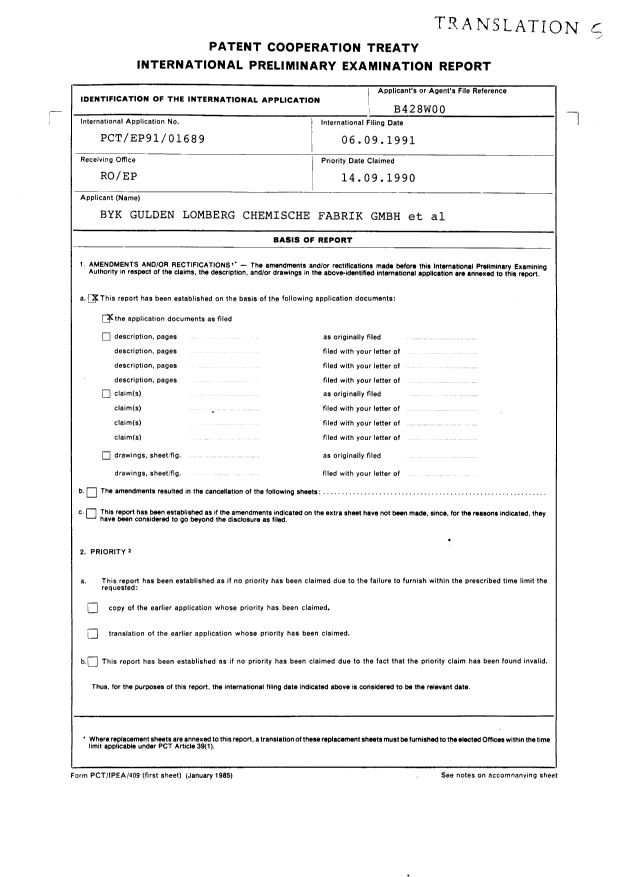 Document de brevet canadien 2092694. PCT 19921212. Image 2 de 25