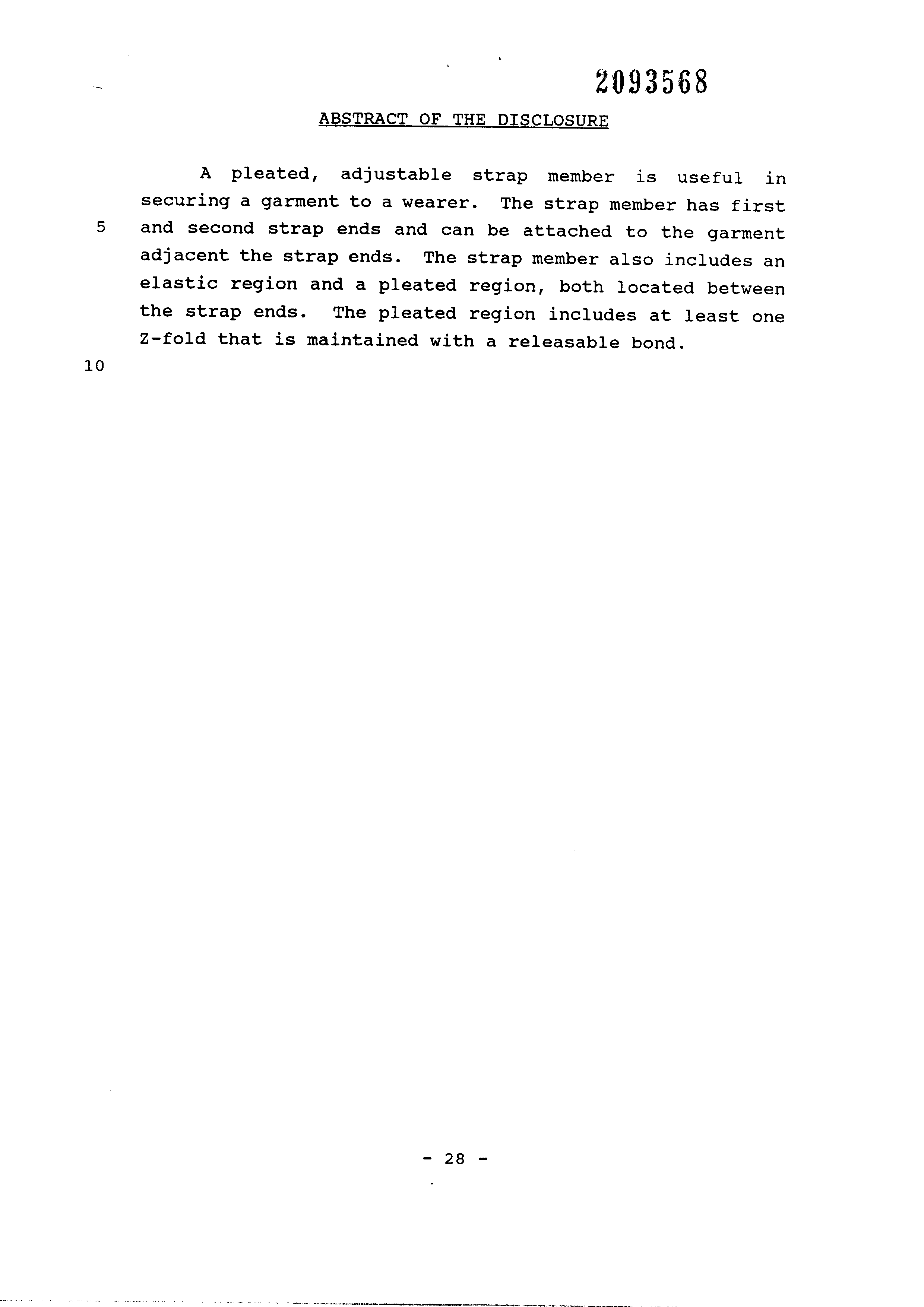 Canadian Patent Document 2093568. Abstract 19950610. Image 1 of 1