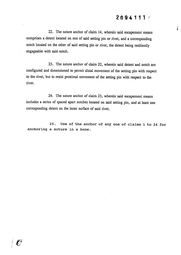 Document de brevet canadien 2094111. Revendications 19971112. Image 5 de 5