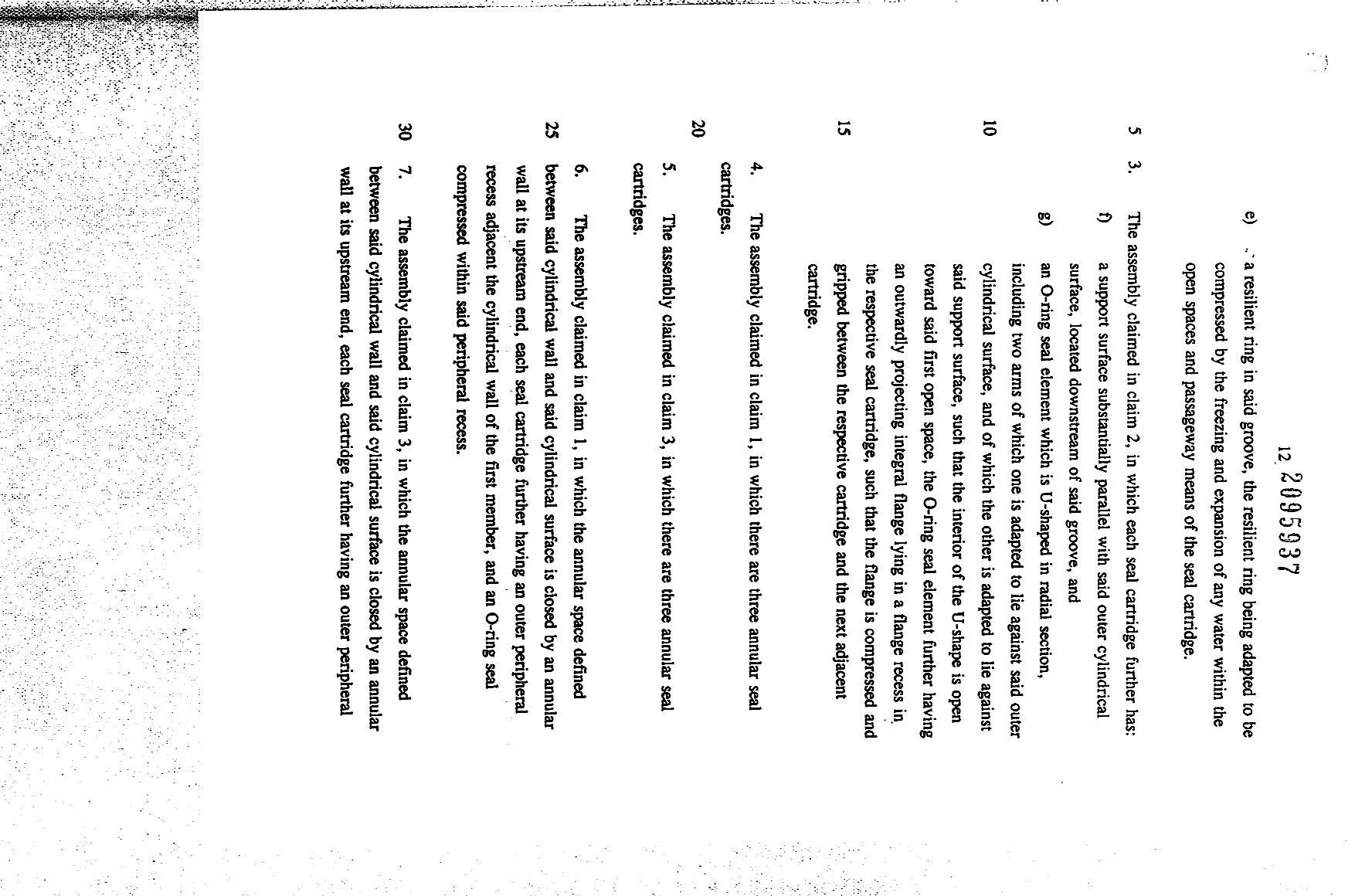 Canadian Patent Document 2095937. Claims 19941201. Image 2 of 5