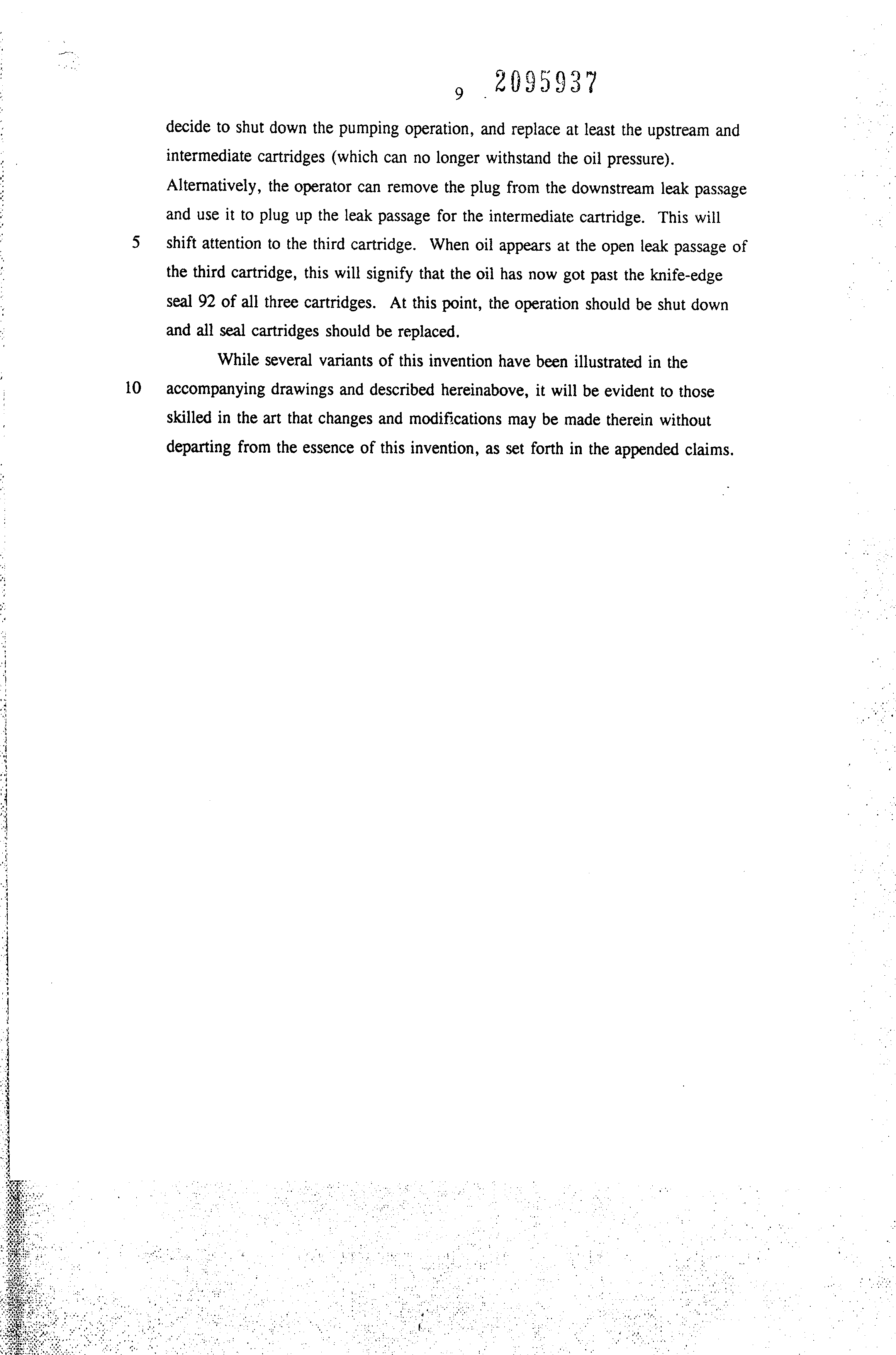 Canadian Patent Document 2095937. Description 19941201. Image 9 of 9