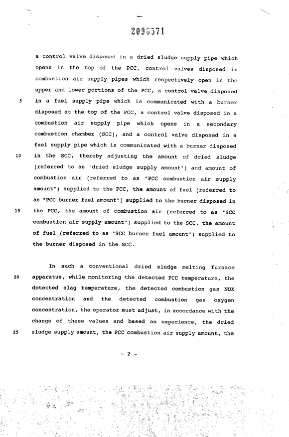 Document de brevet canadien 2096571. Description 19940219. Image 2 de 186