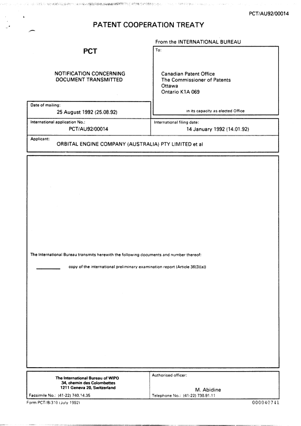 Document de brevet canadien 2099983. PCT 19930706. Image 2 de 8