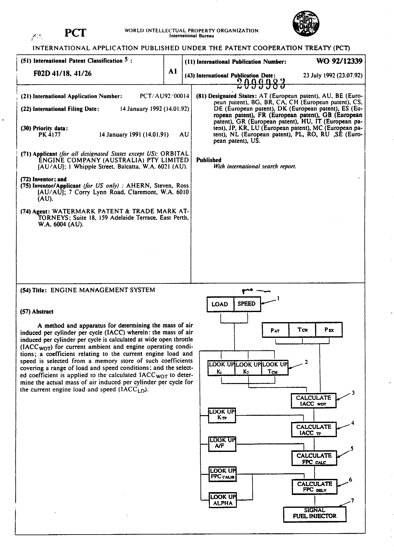Document de brevet canadien 2099983. Abrégé 19950817. Image 1 de 1