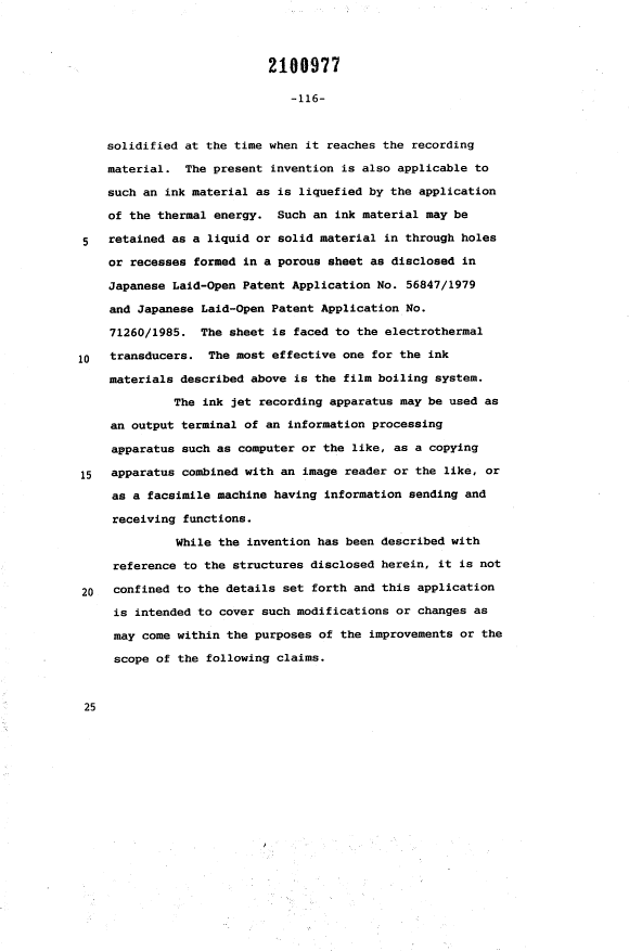 Document de brevet canadien 2100977. Description 19940604. Image 116 de 116