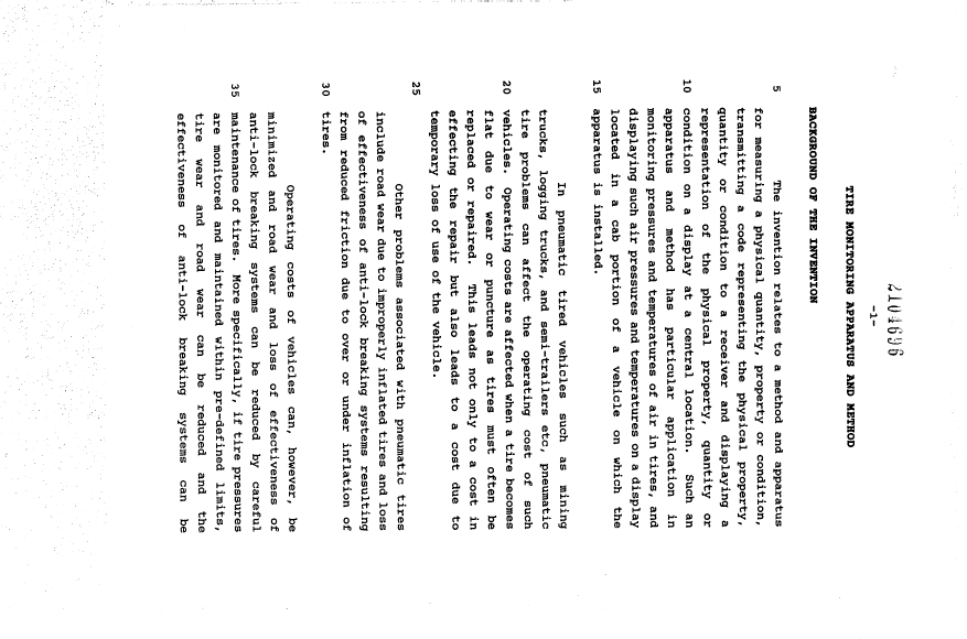 Document de brevet canadien 2104696. Description 19940326. Image 1 de 98