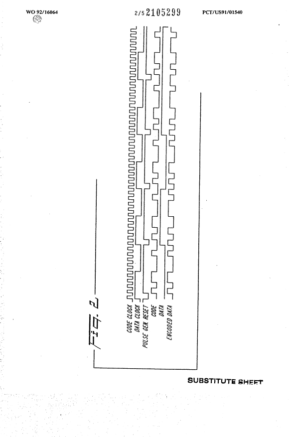 Document de brevet canadien 2105299. Dessins 19940507. Image 2 de 5