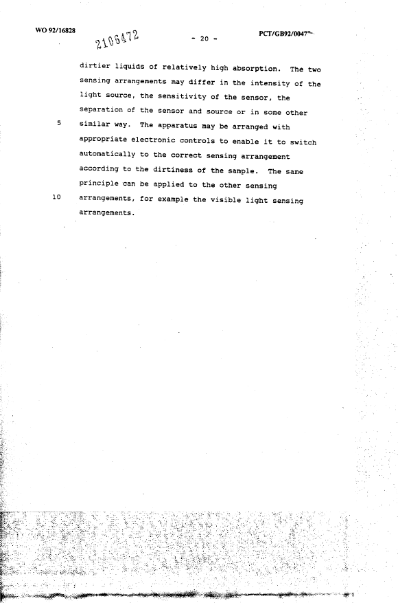 Canadian Patent Document 2106472. Description 19920920. Image 20 of 20