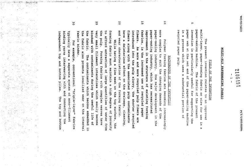 Canadian Patent Document 2106491. Description 19940528. Image 1 of 12