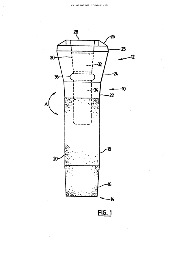 Canadian Patent Document 2107262. Drawings 20060125. Image 1 of 9