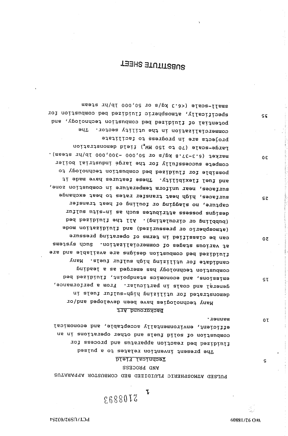 Document de brevet canadien 2108893. Description 19940709. Image 1 de 28