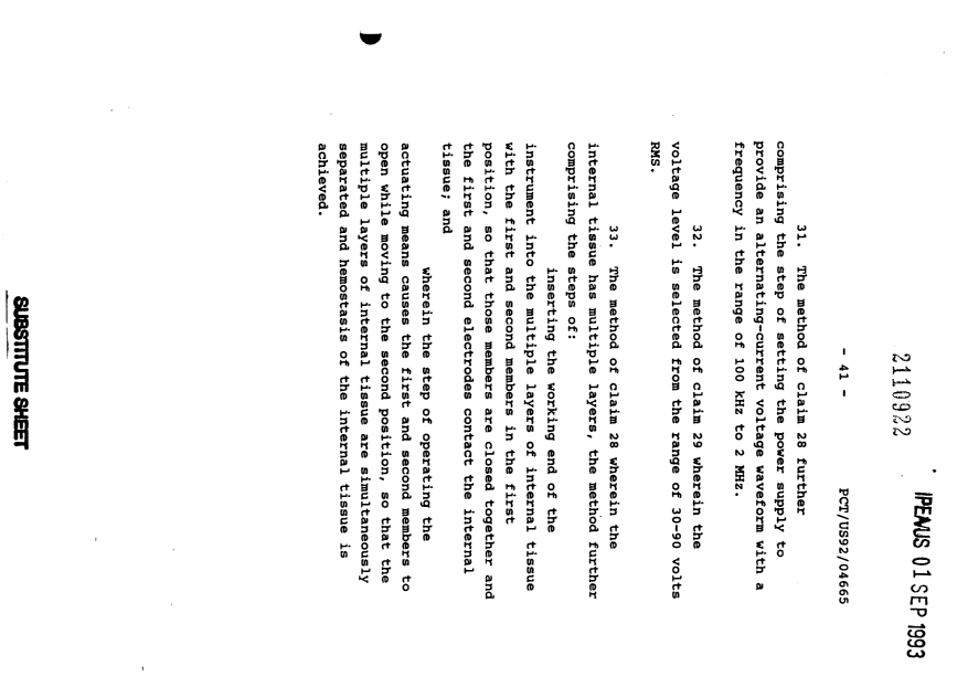 Canadian Patent Document 2110922. Claims 19980910. Image 11 of 11