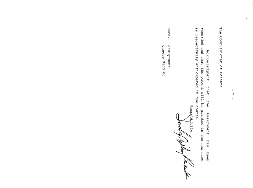 Canadian Patent Document 2110940. Correspondence 19980714. Image 2 of 2