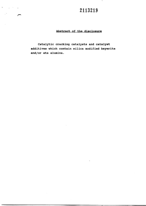 Document de brevet canadien 2113219. Abrégé 19950527. Image 1 de 1