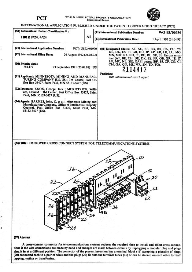 Canadian Patent Document 2114417. Abstract 19950729. Image 1 of 1