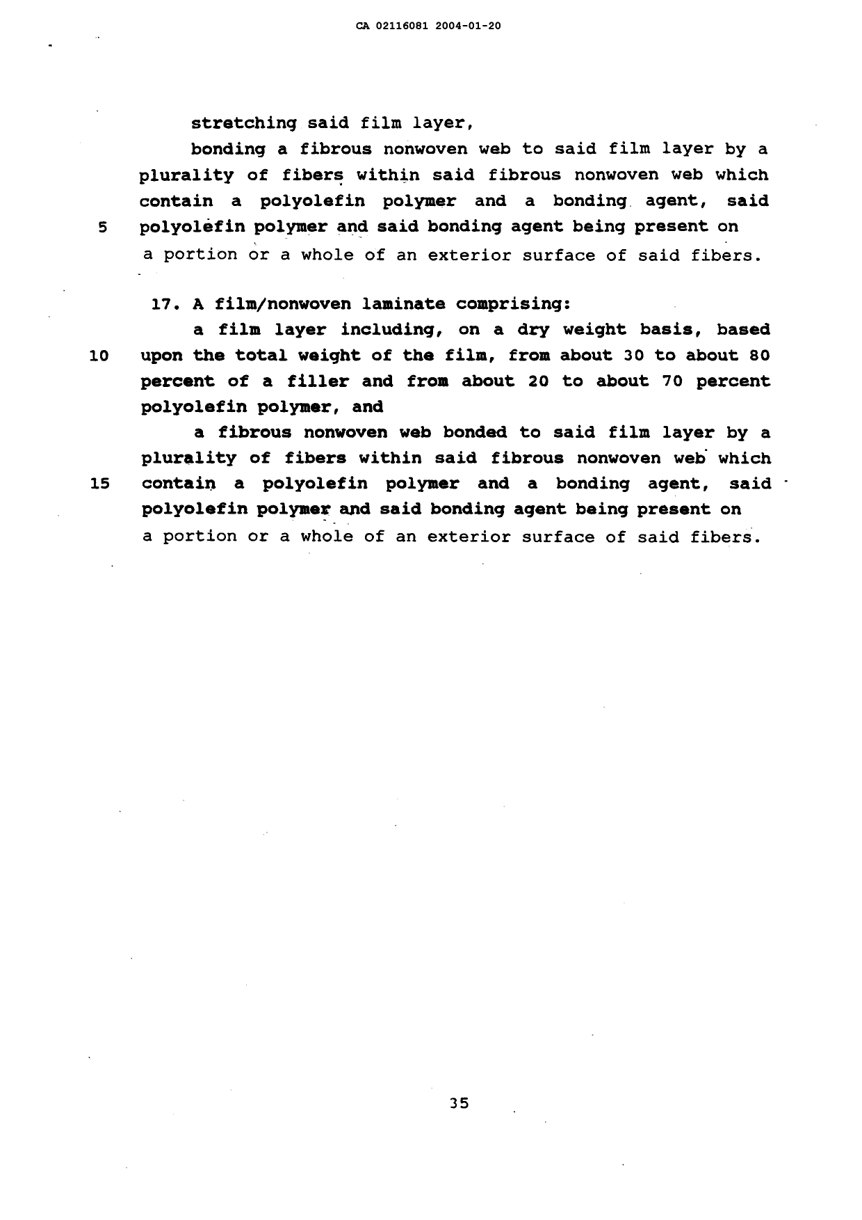 Canadian Patent Document 2116081. Prosecution-Amendment 20040120. Image 4 of 4