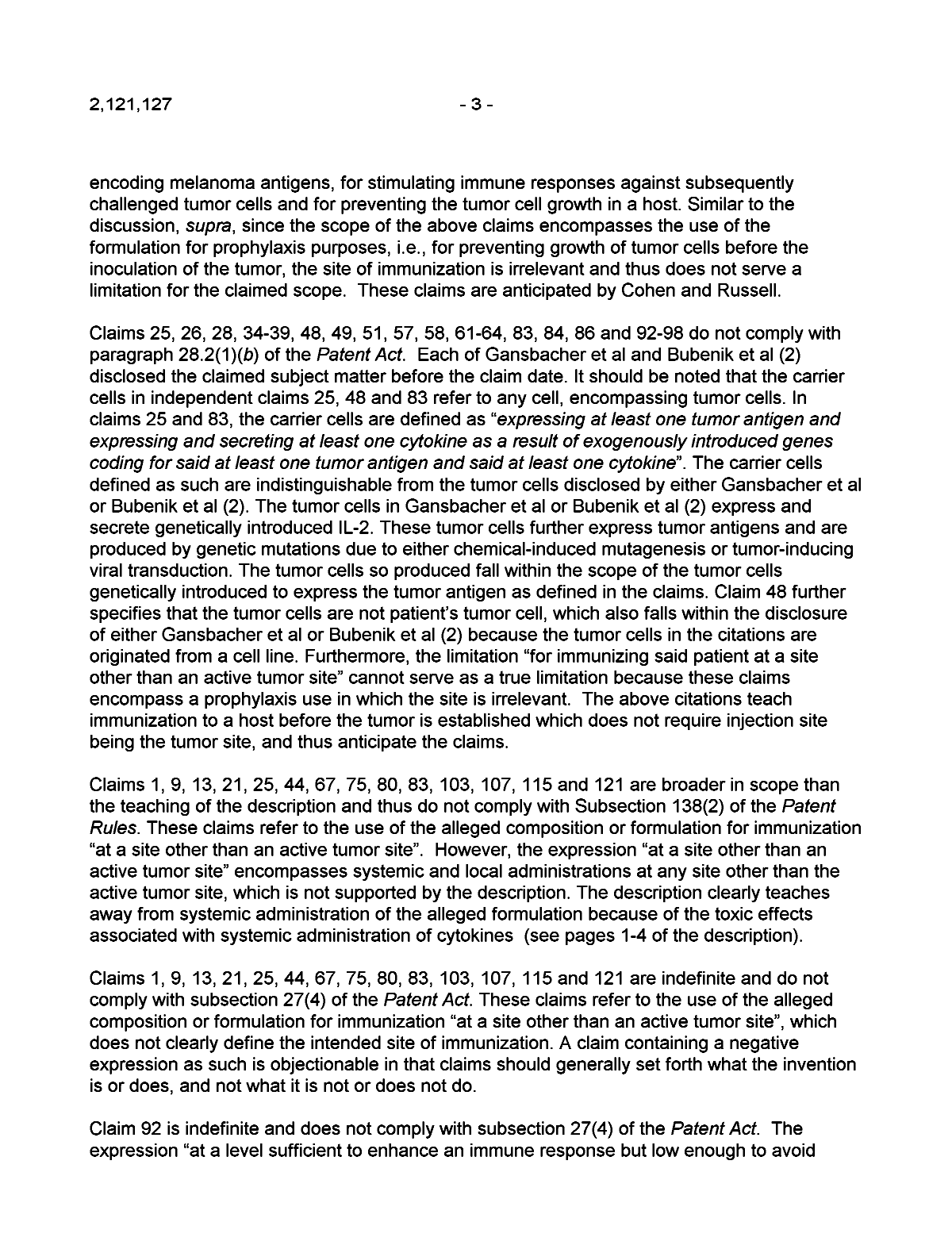 Canadian Patent Document 2121127. Prosecution-Amendment 20071229. Image 3 of 4