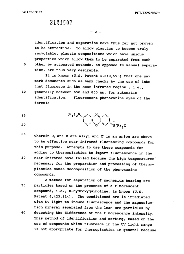 Canadian Patent Document 2121507. Description 19971201. Image 2 of 77