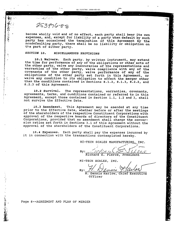 Document de brevet canadien 2122766. Correspondance de la poursuite 19940503. Image 15 de 15