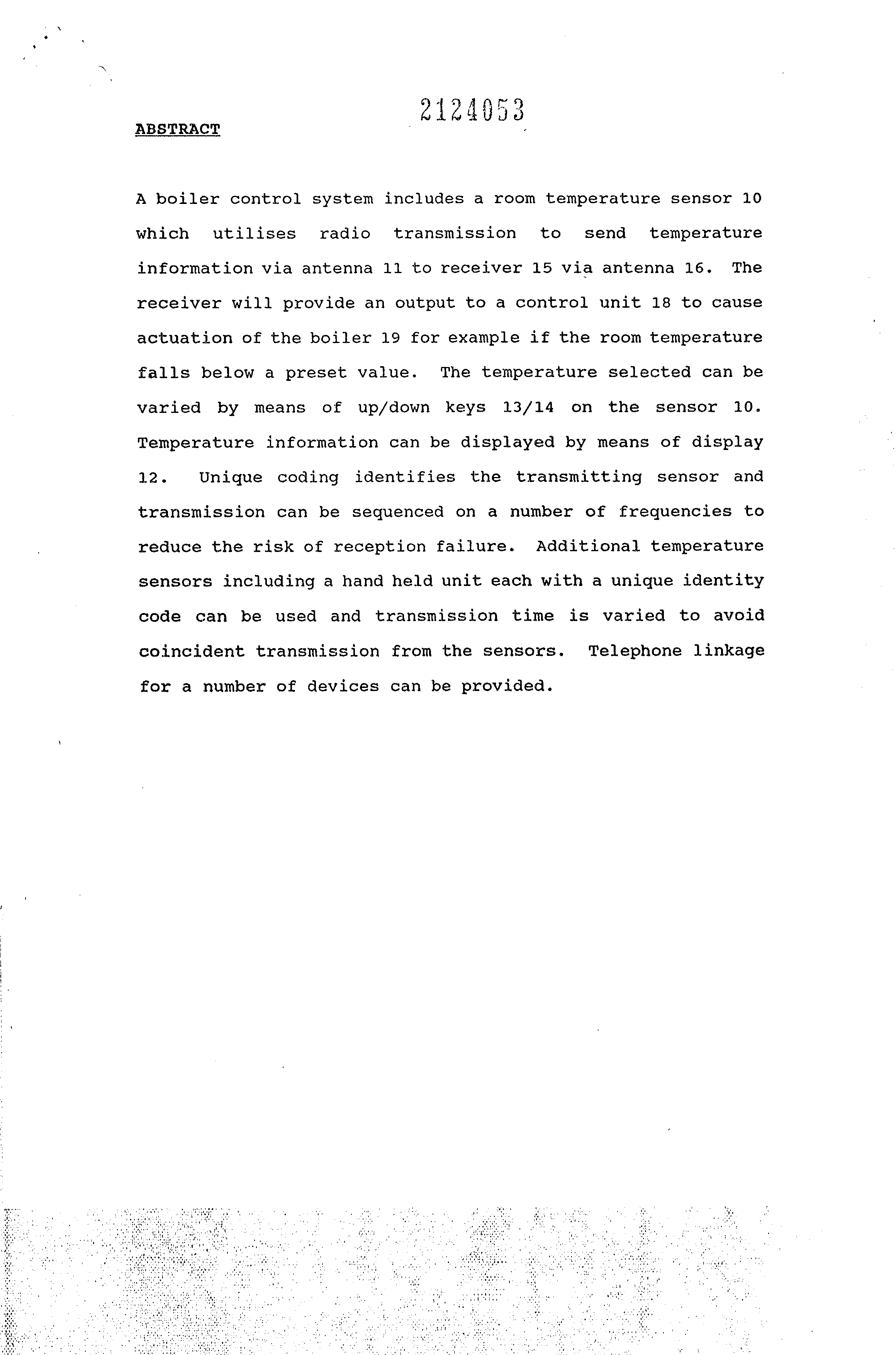 Document de brevet canadien 2124053. Abrégé 19941226. Image 1 de 1