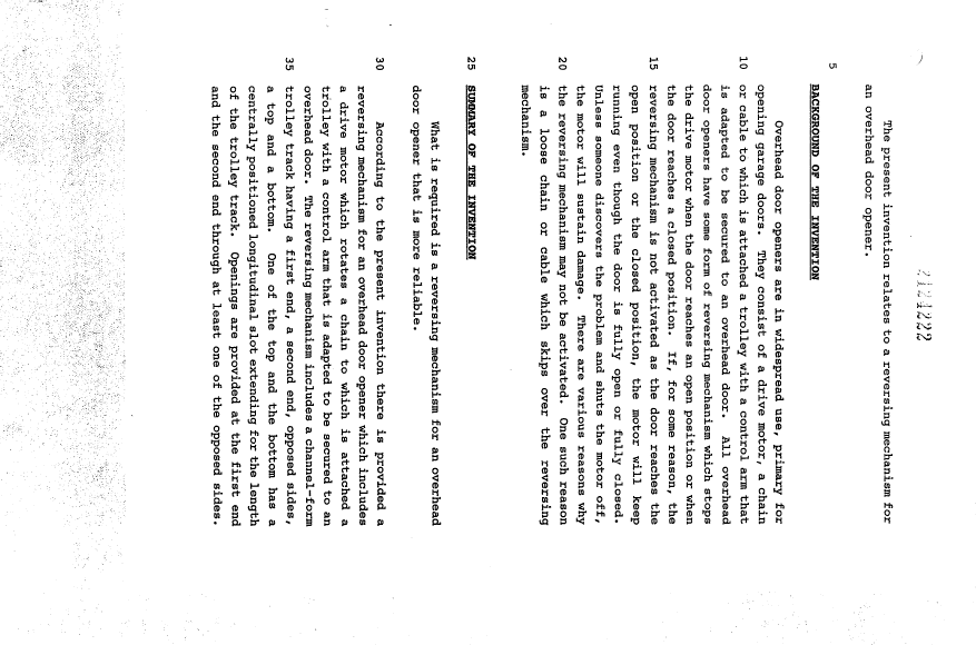 Document de brevet canadien 2124222. Description 19950408. Image 1 de 6
