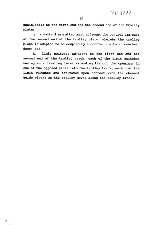 Document de brevet canadien 2124222. Revendications 19971022. Image 4 de 4