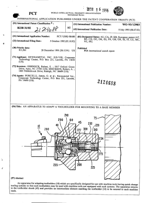 Document de brevet canadien 2124688. Abrégé 19960416. Image 1 de 1