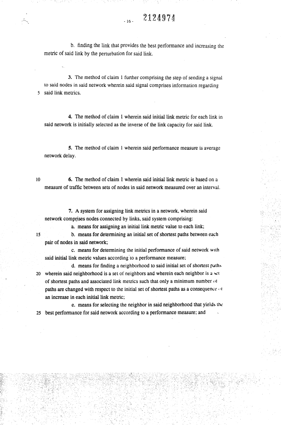 Document de brevet canadien 2124974. Revendications 19950610. Image 2 de 3