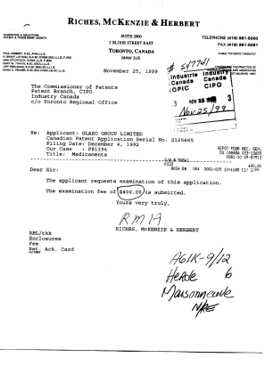 Document de brevet canadien 2125665. Poursuite-Amendment 19981225. Image 1 de 10