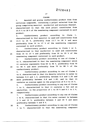Document de brevet canadien 2126483. Revendications 19950318. Image 1 de 2