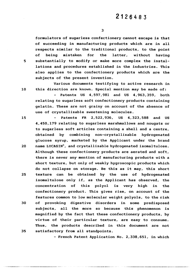 Canadian Patent Document 2126483. Description 19950318. Image 3 of 16