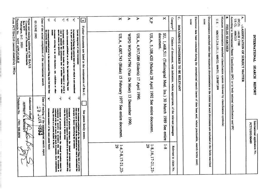 Document de brevet canadien 2128338. PCT 19940718. Image 1 de 10