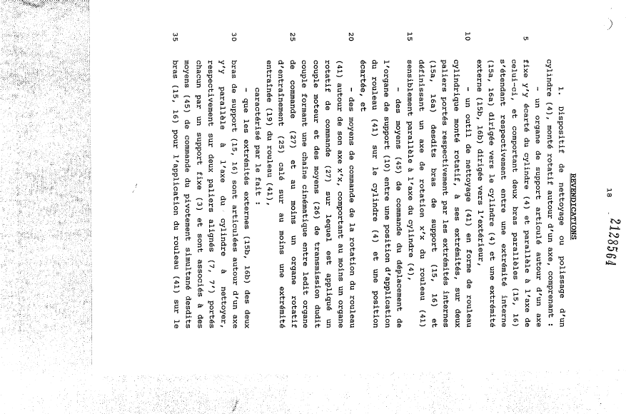 Document de brevet canadien 2128564. Revendications 19950805. Image 1 de 6