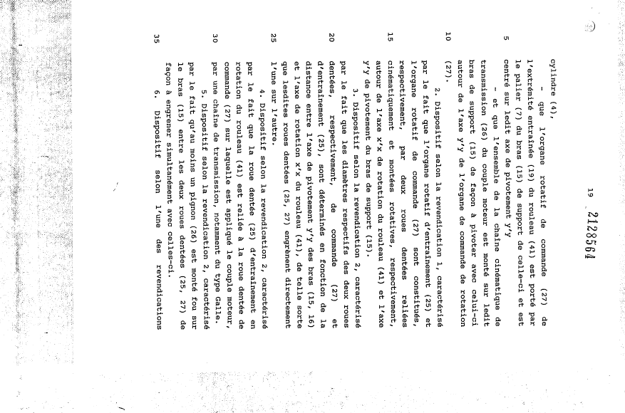 Document de brevet canadien 2128564. Revendications 19950805. Image 2 de 6