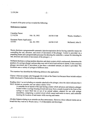 Document de brevet canadien 2129284. Demande d'examen 19970715. Image 2 de 3