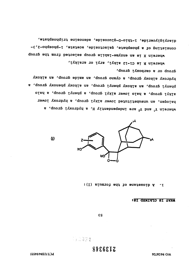 Canadian Patent Document 2139348. Claims 19941124. Image 1 of 9