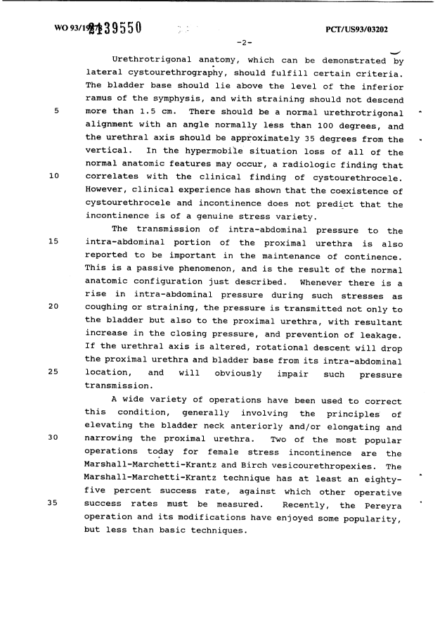 Canadian Patent Document 2139550. Description 19931014. Image 2 of 72