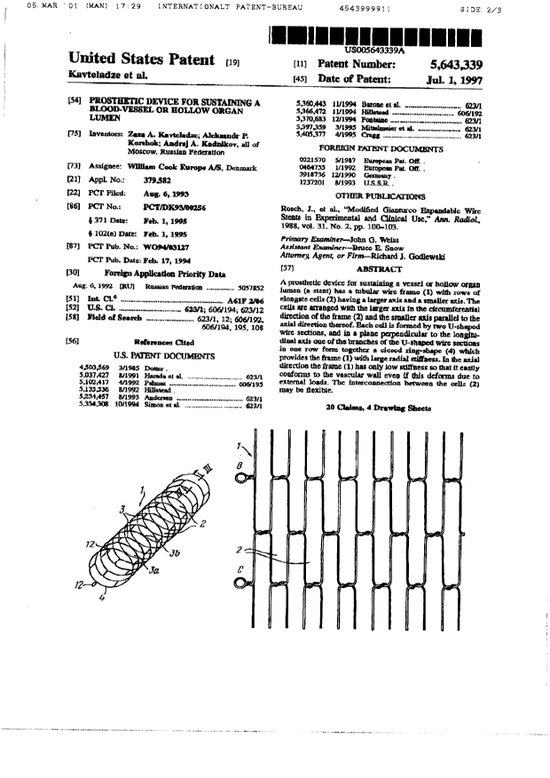 Canadian Patent Document 2141208. Prosecution-Amendment 20010314. Image 2 of 3